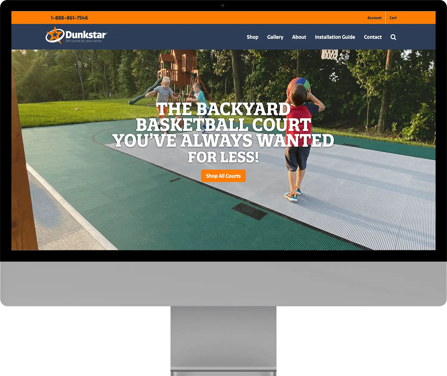 Shop - DunkStar DIY Basketball Courts